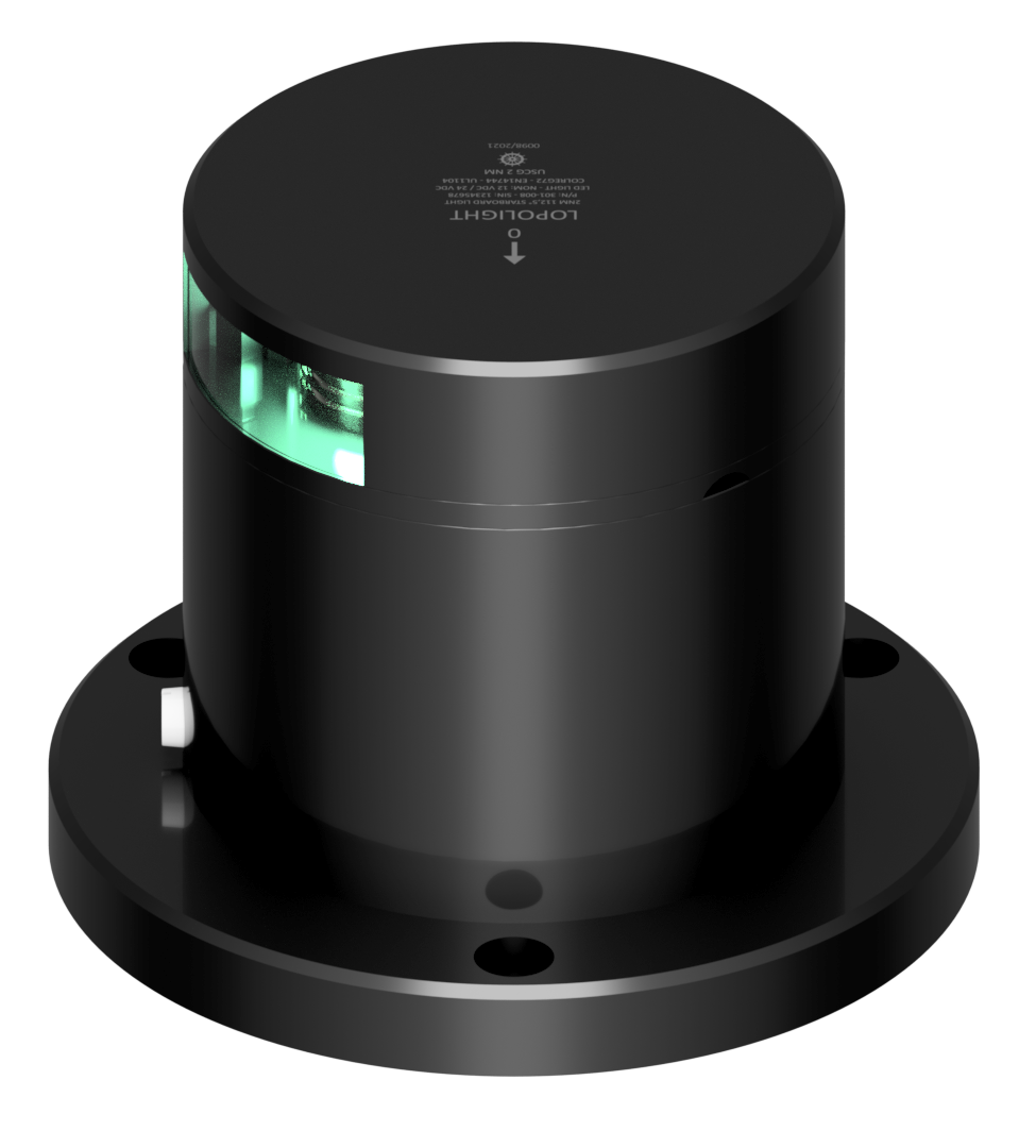 2nm 112,5° Green, starboard, single, blk Ex Zone 2 2nm 112,5° Green, starboard, single, blk Ex Zone 2